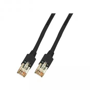 EFB Electronics RJ45 patch kabel Cat.5e F/UTP LSZH Draka UC300 TM11 crni 0,15m