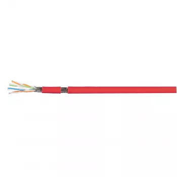 EFB Elektronik Cat.7 PiMF patch kabel UC900MHz SS26 4P FRNC-B crveni 100 m - mrežni - CAT 7 Kabel/RJ45 utikač