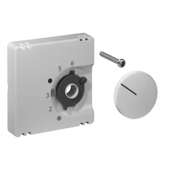 ALRE JZ-001.100 pokrovna ploča 55 x 55 mm čisto bijela slična RAL 9010