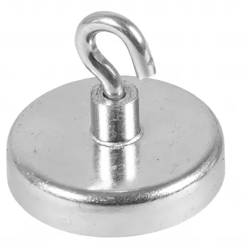 Eichner magnetske kuke srebrne, metal Ø 3,6 x 1,7 cm, 5 komada