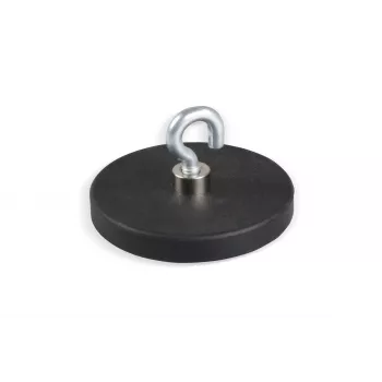 Eichner magnetske kuke crne, metal Ø 4,3 x 6,0 cm, 5 komada