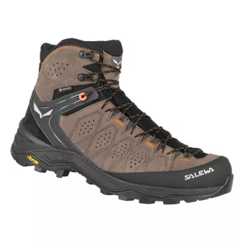 SALEWA Alp Trainer 2 Mid GTX planinarske čizme - Wallnut/Fluo Orange - UK 8 (EU 42)
