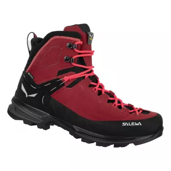 Salewa MTN Trainer 2 Mid GTX Women's Hiking Boots - Red Dahlia/Black - UK 5 (EU 38)