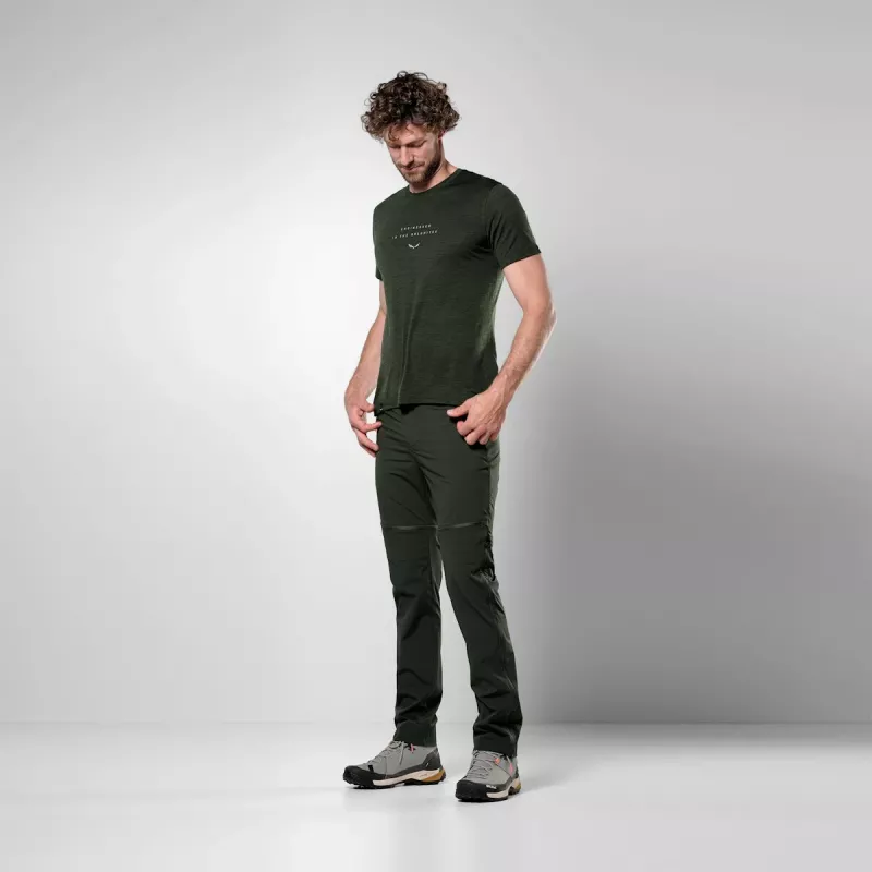 Salewa Eagle Eitd AM majica S - Dark Olive