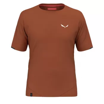 Salewa Pedroc Dry Hybrid majica S - Bombay Brown