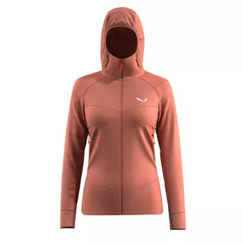 Salewa Agner Polarlite jakna s kapuljačom - Etruscan Red - XS