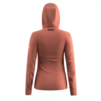 Salewa Agner Polarlite jakna s kapuljačom - Etruscan Red - XS