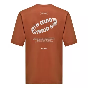 Salewa Eagle Hybrid Loose majica - Coffee Brown, veličina L