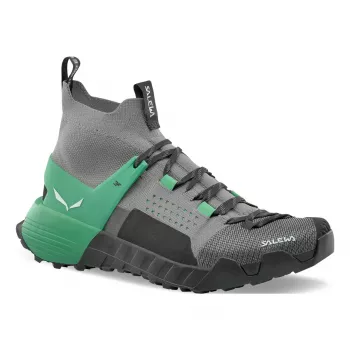 SALEWA Wildfire NXT Knit ženske cipele Alloy/Green UK5
