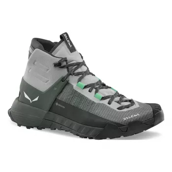 Salewa Wildfire NXT Mid GTX planinarske cipele - Alloy/Dark Olive - UK 11,5 (EU 46,5)