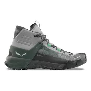 Salewa Wildfire NXT Mid GTX planinarske cipele - Alloy/Dark Olive - UK 11,5 (EU 46,5)
