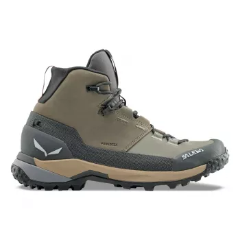 Salewa Puez Leather Mid PTX ženske planinarske cipele - Bungee Cord/Onyx - UK 6 (EU 39)