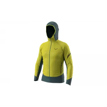 SALEWA Mezzalama Polartec Alpha jakna - Golden Lime - 0720 - XL DYNAFIT