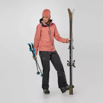 Salewa Sella 3L PTX ženska jakna - Desert Pink (veličina M)