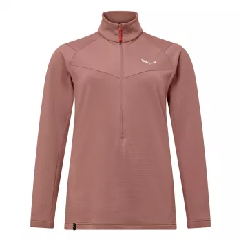 SALEWA Puez Cammino flis Desert Pink 38 M ženska flis jakna s patentnim zatvaračem