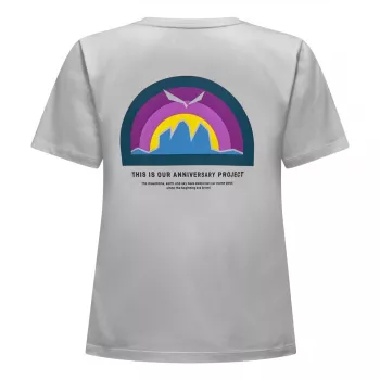 SALEWA ženska majica Eagle Anniversary, Optical White