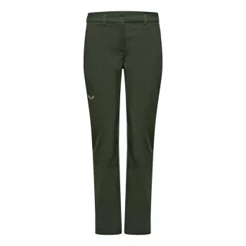 Salewa Puez Dolomia 2 ženske softshell hlače - Dark Olive, veličina S