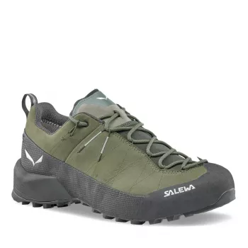 Salewa Wildfire Leather 2 GTX planinarske cipele, Faded Green/crne, EU 42,5
