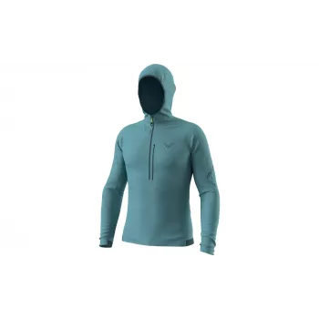 Dynafit Traverse Thermal 1/2 Zip majica s poluotvorenim patentnim zatvaračem, Smoke Blue, L