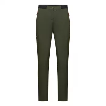 Salewa Pedroc 5 Dst softshell hlače za žene, Dark Olive, veličina S