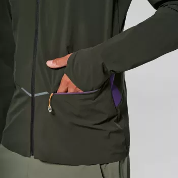 Salewa Pedroc Dst Light softshell jakna za muškarce, Dark Olive, veličina M