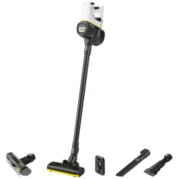 Kärcher VC 4 Cordless myHome Pet 2-u-1 štapni usisavač, bez vrećice, crno-bijeli, 0,65 L