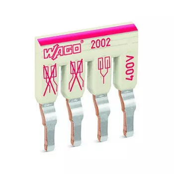 WAGO 2002-474 stepenasti most, 4-struki, izoliran, svijetlosivi