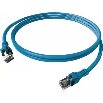 EasyLan saCon DualBoot patch kabel S/FTP Cat.6A plavi 5,0m