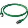 EasyLan DualBoot Push patch kabel Cat.6A S/FTP zeleni 7,5m