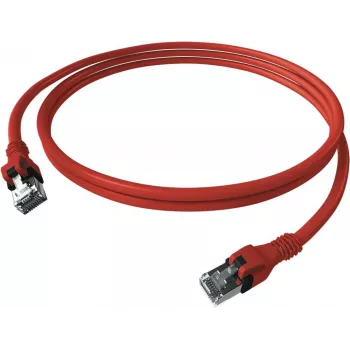 EasyLan saCon DualBoot patch kabel S/FTP crveni 1,0m Cat.6A