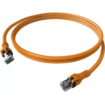 EasyLan saCon DualBoot Patch kabel S/FTP Cat.6A narančasti 1,0 m