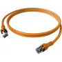 EasyLan DualBoot Push Patch kabel Cat.6A S/FTP narančasti 7,5m