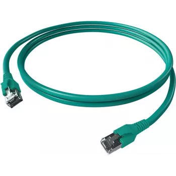 EasyLan FlexBoot patch kabel Cat.6A S/FTP sa saCon konektorom, tirkizni, 3 m