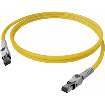 EasyLan VarioBoot patch kabel Cat.6A S/FTP žuti 1,0m