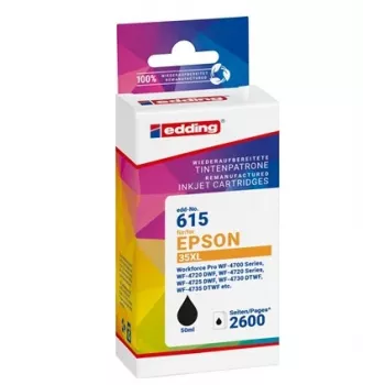 EDDING EDD-615 crna tintna patrona kompatibilna s EPSON 35XL T3591XL