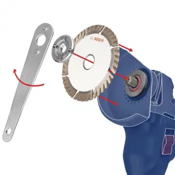BOSCH rezna ploča za nehrđajući čelik i metal, Ø 125 mm, 100 komada u kanti (provrt 22,23 mm, A 60 T BF)