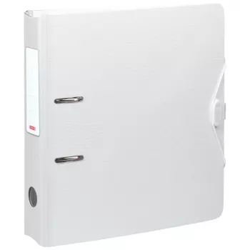 BRUNNEN WAVE registrator s polugom bijeli plastika 7,0 cm DIN A4