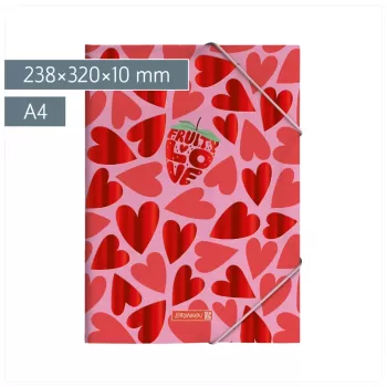 BRUNNEN Fruity Love Collection registrator A4 ružičasto-crveni, 1 komad (1041604522)