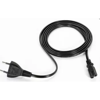 ARTDEV mrežni kabel euro utikač na IEC C7 Figure-8 crni 2-pinski 1,8m