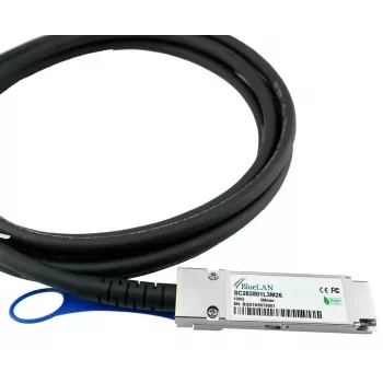 BlueOptics QSFP28-DAC-0.5M kompatibilni BlueLAN Direct Attach bakreni kabel 0,5m