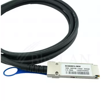 BLUELAN Compatible HPE 845418-B21 Direct Attach Cable, 100GBASE-CR4, Infiniband EDR, 26AWG, 5 Meter (845418-B21-BL)