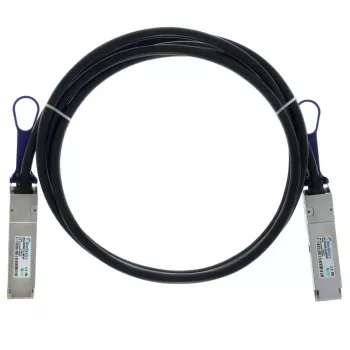 BlueOptics Ruckus kompatibilni BlueLAN DAC QSFP28 kabel 0,5m pasivni 100GbE