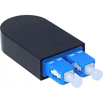 BlueOptics Loopback adapter SC Duplex jednomodno SM 9/125µm keramički ferul plavi