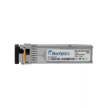 BlueOptics BO15C4931640D SFP primopredajnik, 1000BASE-BX, LC simplex, 40 km, kompatibilan s TP-Link SFP-BXD43-40KM
