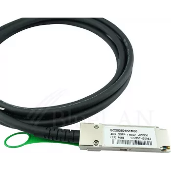 BlueOptics Centec CAB-Q-Q-50CM-CT kompatibilni BlueLAN DAC QSFP+ kabel, 40GBASE-CR4, 0,5m, 30AWG