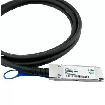BlueOptics Lenovo 00MP520 kompatibilni BlueLAN DAC QSFP28 SC282801L1M30, 100GBASE-CR4, InfiniBand EDR, 30AWG, 1 metar (00MP520-BL)