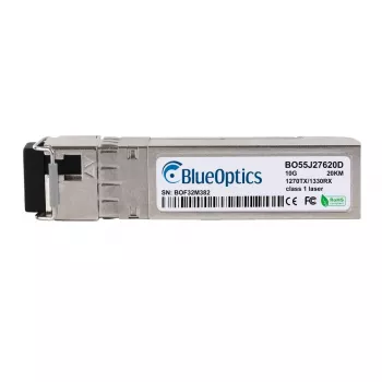 BlueOptics SFP+ 10GBase-BX-U primopredajnik, 1270nm TX / 1330nm RX, LC Simplex, SMF, 20km, kompatibilan sa Synology SFP-10G-BX-U
