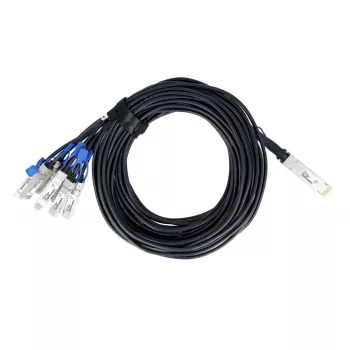 BlueLAN BL292701W3M26 kompatibilni Arista CAB-D-8S-200-2.5 pasivni 200GBASE-CR8 QSFP-DD na 8x25GBASE-C breakout DAC kabel 3m
