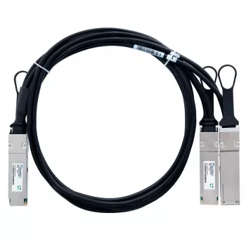 BlueOptics HPE P06248-B22 kompatibilni Breakout Direct Attach kabel (DAC) pasivni 200GbE na 2x100GbE Twinaxial bakreni QSFP56 na 2xQSFP56 3m BlueLAN