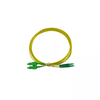 BlueOptics Duplex optički patch kabel LC-APC/SC-APC singlemode OS2 1m žuti